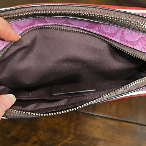 Coach JES Crossbody Blocked Signature Canvas - Picture 5 of 7